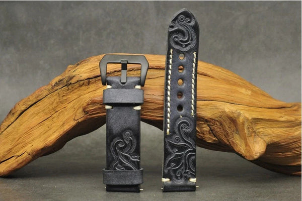 Fashionable And Personalized Retro Embossed Strap